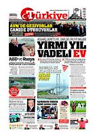 Türkiye Gazetesi e-gazete — 08 Kasım 2019