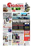 Türkiye Gazetesi e-gazete — 09 Kasım 2019