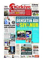 Türkiye Gazetesi e-gazete — 10 Kasım 2019