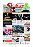 Türkiye Gazetesi e-gazete — 11 Kasım 2019