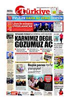 Türkiye Gazetesi e-gazete — 01 Aralık 2019