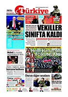 Türkiye Gazetesi e-gazete — 11 Aralık 2019