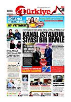 Türkiye Gazetesi e-gazete — 13 Aralık 2019