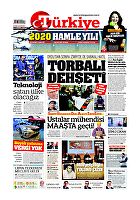 Türkiye Gazetesi e-gazete — 31 Aralık 2019