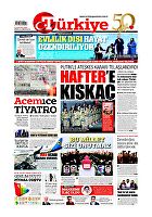 Türkiye Gazetesi e-gazete — 10 Ocak 2020