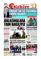Türkiye Gazetesi e-gazete — 22 Şubat 2020