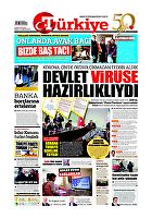 Türkiye Gazetesi e-gazete — 24 Mart 2020