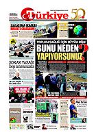 Türkiye Gazetesi e-gazete — 27 Mart 2020