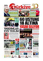 Türkiye Gazetesi e-gazete — 03 Nisan 2020