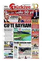 Türkiye Gazetesi e-gazete — 22 Nisan 2020