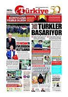 Türkiye Gazetesi e-gazete — 24 Nisan 2020
