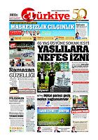Türkiye Gazetesi e-gazete — 25 Nisan 2020