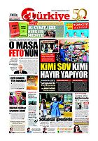 Türkiye Gazetesi e-gazete — 16 Mayıs 2020