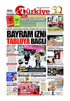Türkiye Gazetesi e-gazete — 18 Mayıs 2020