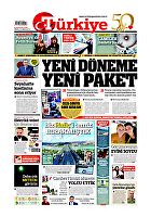 Türkiye Gazetesi e-gazete — 29 Mayıs 2020