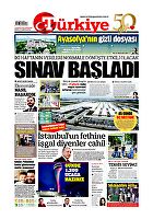 Türkiye Gazetesi e-gazete — 01 Haziran 2020