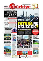 Türkiye Gazetesi e-gazete — 08 Haziran 2020
