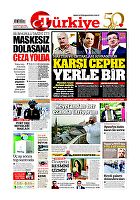 Türkiye Gazetesi e-gazete — 12 Haziran 2020