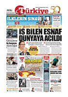 Türkiye Gazetesi e-gazete — 27 Haziran 2020