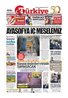 Türkiye Gazetesi e-gazete — 13 Temmuz 2020