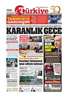 Türkiye Gazetesi e-gazete — 15 Temmuz 2020
