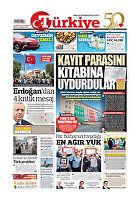 Türkiye Gazetesi e-gazete — 18 Temmuz 2020