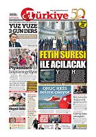 Türkiye Gazetesi e-gazete — 24 Temmuz 2020