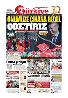 Türkiye Gazetesi e-gazete — 27 Ağustos 2020