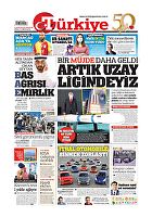 Türkiye Gazetesi e-gazete — 31 Ağustos 2020