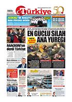 Türkiye Gazetesi e-gazete — 03 Eylül 2020