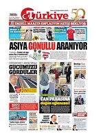Türkiye Gazetesi e-gazete — 05 Eylül 2020