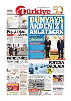 Türkiye Gazetesi e-gazete — 07 Eylül 2020