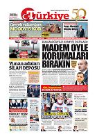 Türkiye Gazetesi e-gazete — 15 Eylül 2020