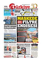 Türkiye Gazetesi e-gazete — 20 Eylül 2020