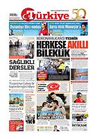 Türkiye Gazetesi e-gazete — 21 Eylül 2020