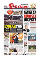 Türkiye Gazetesi e-gazete — 19 Ekim 2020