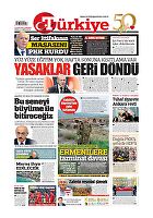 Türkiye Gazetesi e-gazete — 18 Kasım 2020