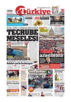 Türkiye Gazetesi e-gazete — 08 Ocak 2021