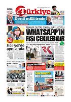 Türkiye Gazetesi e-gazete — 12 Ocak 2021