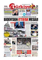 Türkiye Gazetesi e-gazete — 21 Ocak 2021