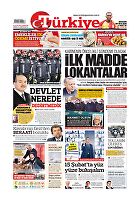 Türkiye Gazetesi e-gazete — 23 Ocak 2021