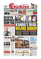 Türkiye Gazetesi e-gazete — 09 Şubat 2021