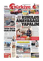 Türkiye Gazetesi e-gazete — 12 Şubat 2021