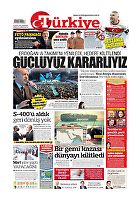 Türkiye Gazetesi e-gazete — 25 Mart 2021