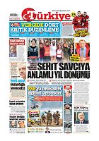 Türkiye Gazetesi e-gazete — 31 Mart 2021