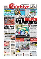 Türkiye Gazetesi e-gazete — 08 Mayıs 2021