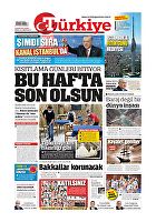 Türkiye Gazetesi e-gazete — 30 Mayıs 2021