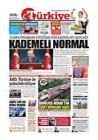 Türkiye Gazetesi e-gazete — 01 Haziran 2021