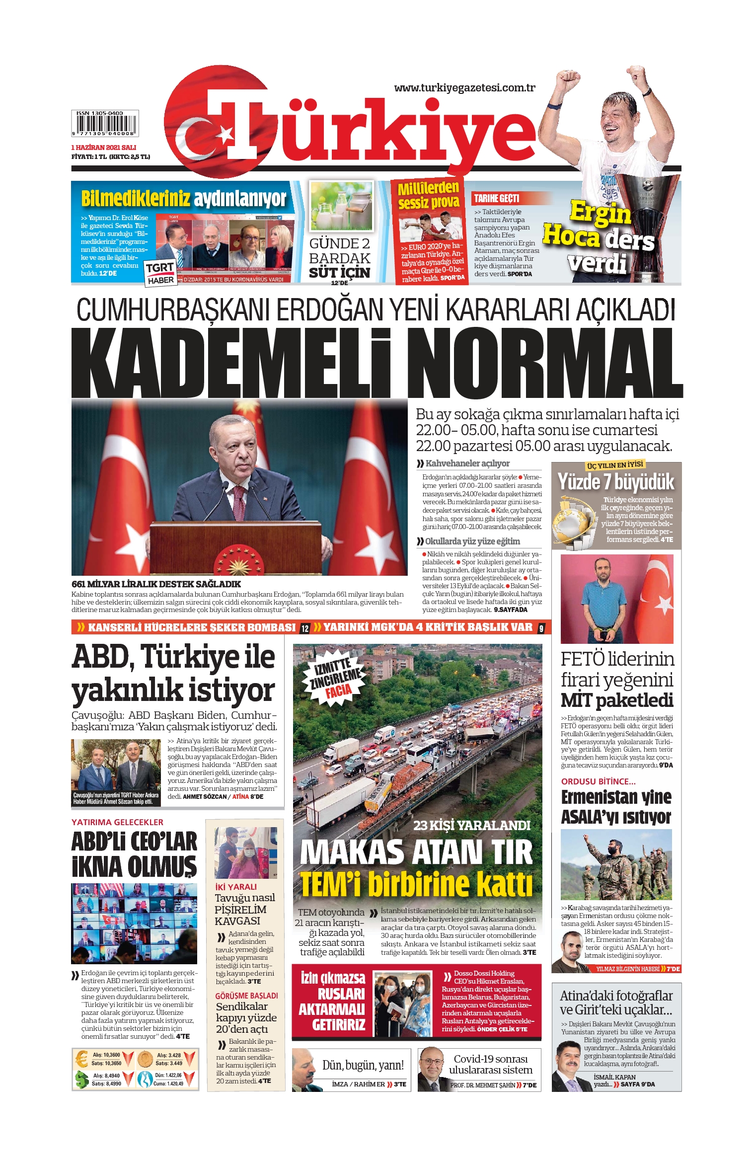 E-Gazete Ön Sayfa