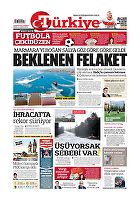 Türkiye Gazetesi e-gazete — 03 Haziran 2021
